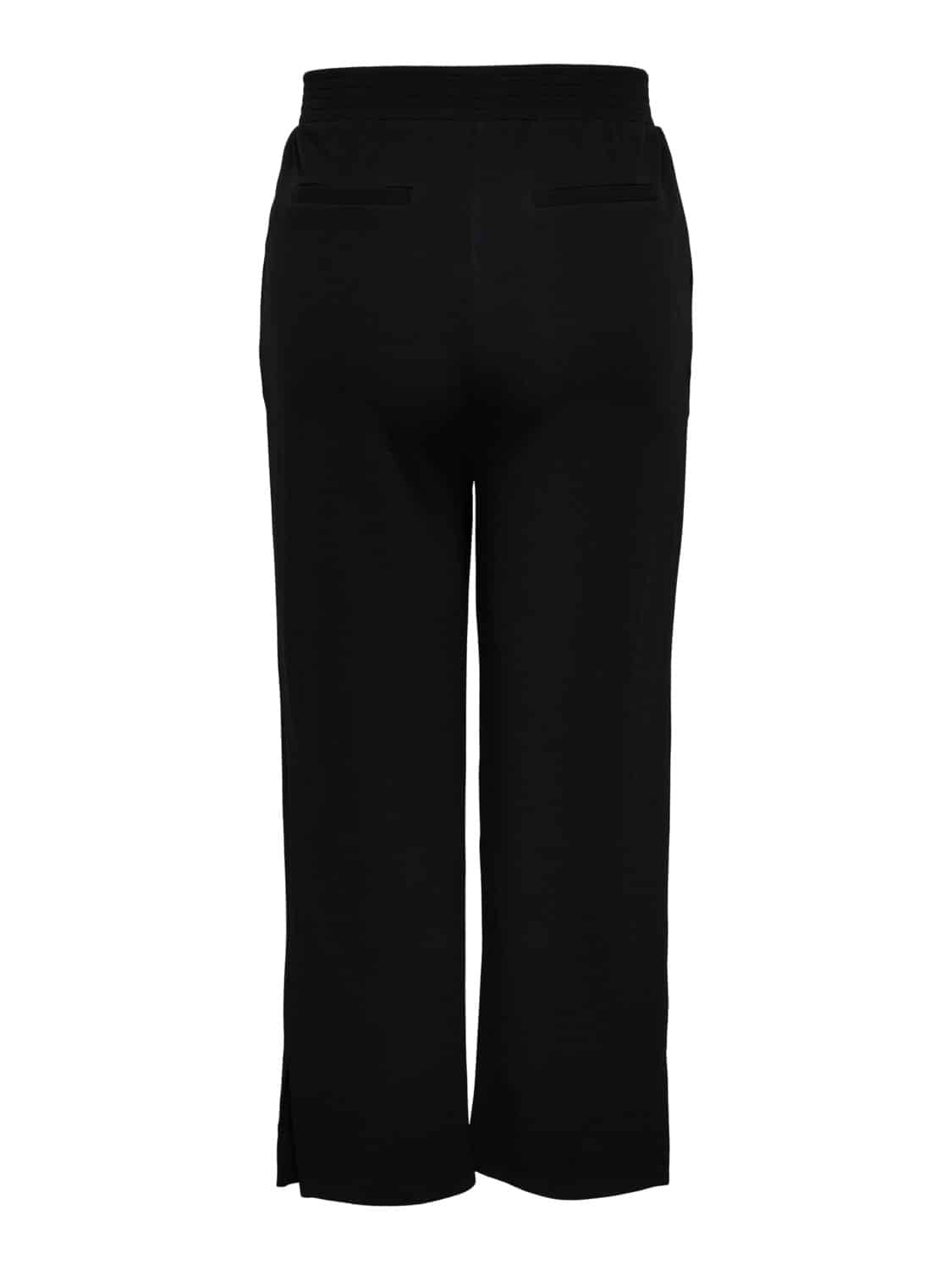 ONLY sorte bukser med slidser 42-48 CARBETTY by lene