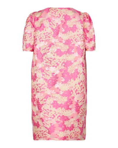 Liberté pink mønstret blank kjole KAMIL-DRESS