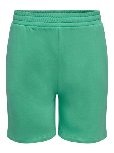 ONLY Carmakoma grønne sweat shorts CARNISSY