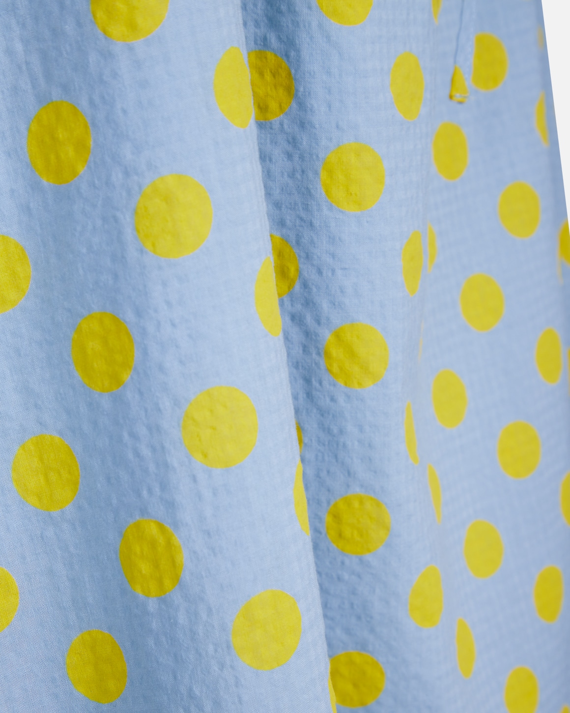 Professor galning Daddy Sisters Point blå kjole med gule prikker | by lene | butik i Esbjerg |  webshop