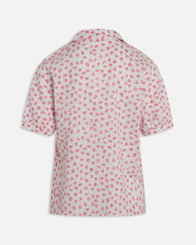Sisters Point cream skjorte med blomsterprint ELLA-V