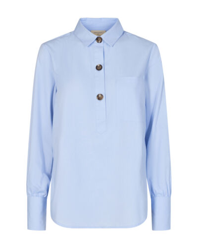Freequent lyseblå skjorte | FQFLYNN