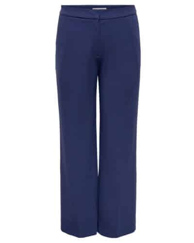ONLY Carmakoma blå bukser m. høj talje | CARCAROL HW LONG