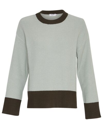 MOSS Copenhagen grøn pullover | MSCH Lieke Like Pullover