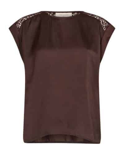 Freequent Coffee Bean BLOUSE | FQGENAY-BLOUSE