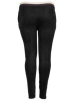 ZOEY 000 Black Fashion ruskindslook | SUEDE LEGGINGS