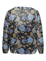 ONLY Carmakoma Hot Fudge CHRYSANTEMUM L/S Tops CARMILRA