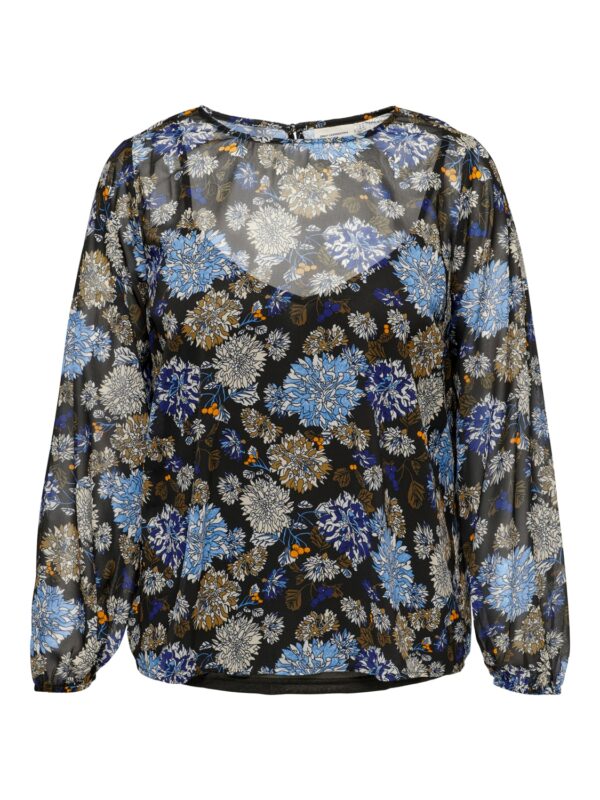 ONLY Carmakoma Hot Fudge CHRYSANTEMUM L/S Tops CARMILRA