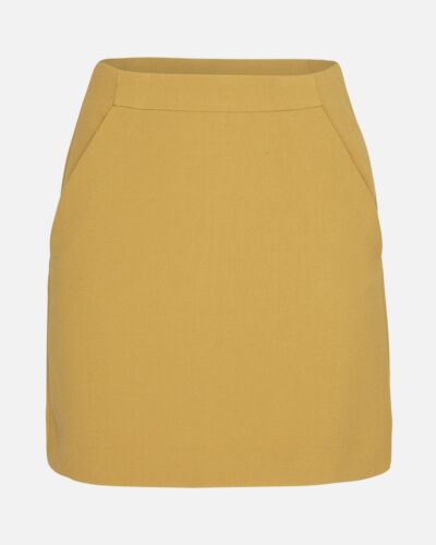 MOSS Copenhagen mørk gul nederdel | MSCH Thalea HW Skirt