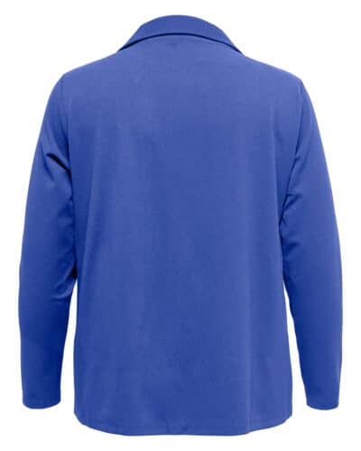 ONLY Carmakoma Dazzling Blue T-shirts & Tops CARSANIA L/S BLAZER JRS