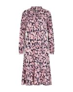 Freequent Navy Blazer w. Fuchsia Pink DRESS | FQROONY-DRESS