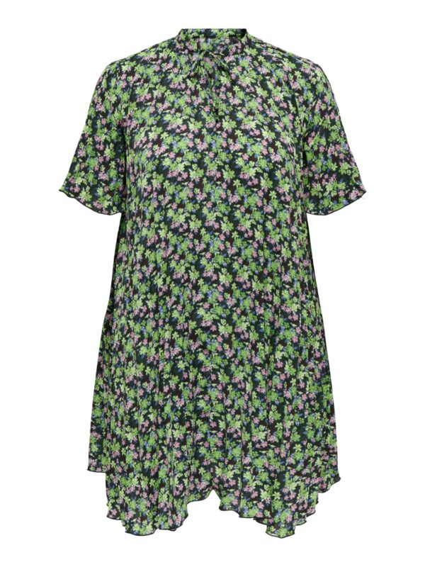 ONLY Carmakoma Ponderosa Pine FLOWERS Dress CARGREENIE