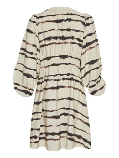 MOSS Copenhagen PELICAN STROKE MSCH Florella 3/4 Shirt Dress AOP