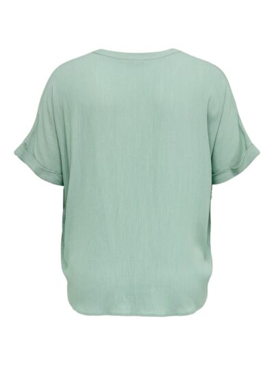 ONLY Carmakoma Lily Pad V-neck top | CARMIO MAY