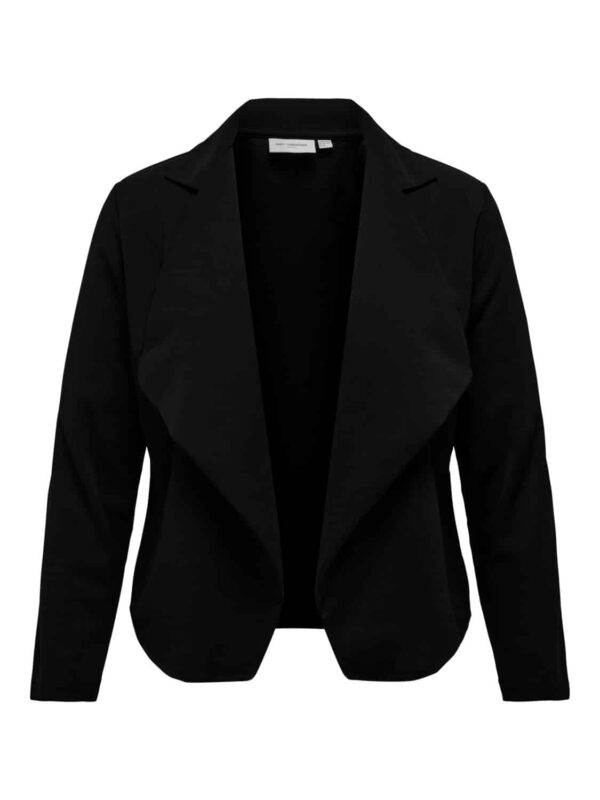 ONLY Carmakoma Black Tailoring Waterfall blazer CARSANIA