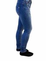 Jewelly jeans med knaplukning | JW2308