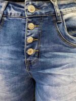 Jewelly jeans med knaplukning | JW2331
