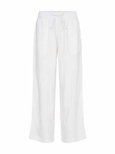 Freequent Brilliant white PANTS | FQLAVA-ANKLE-PA
