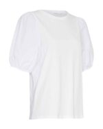 MOSS Copenhagen BRIGHT WHITE MSCH Dariene Logan SS Top