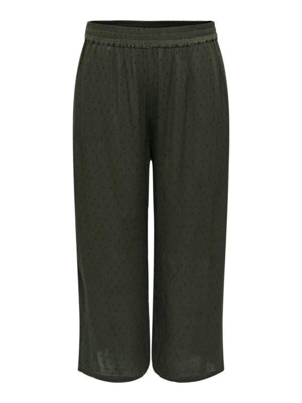 ONLY Carmakoma Forest Night Pants CARLESLIE LIFE CROP WIDE PANT