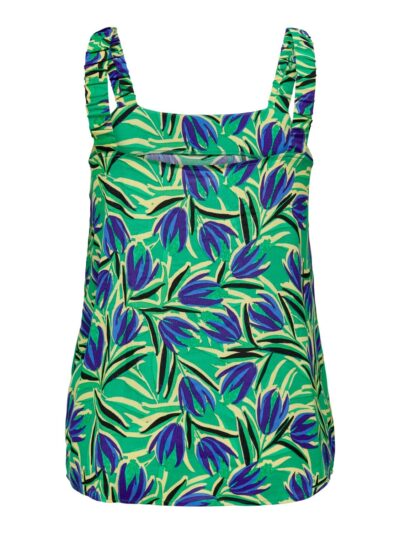 ONLY Carmakoma Pepper Green PALM FESTIVAL Top CARSOLVEIG