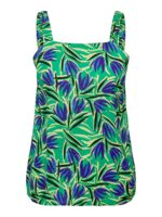 ONLY Carmakoma Pepper Green PALM FESTIVAL Top CARSOLVEIG