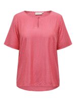 ONLY Carmakoma Teaberry top CARPENNA SS