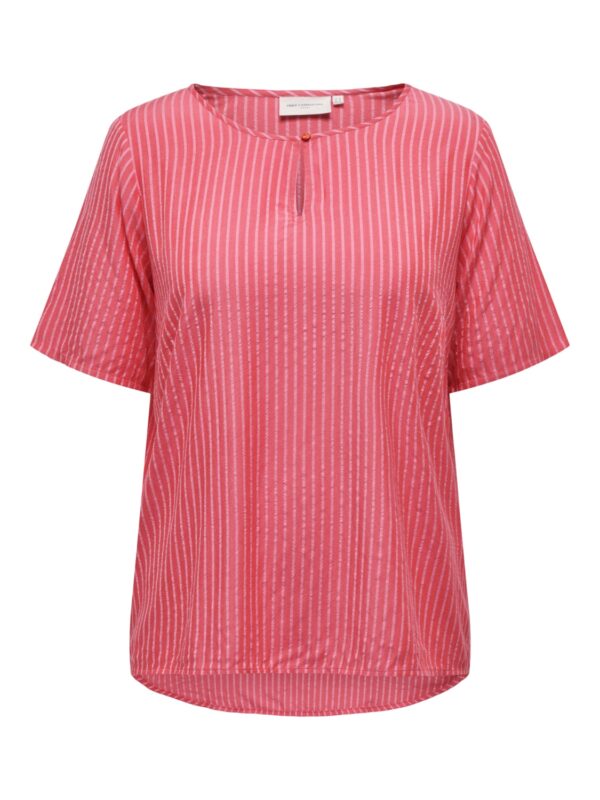 ONLY Carmakoma Teaberry top CARPENNA SS