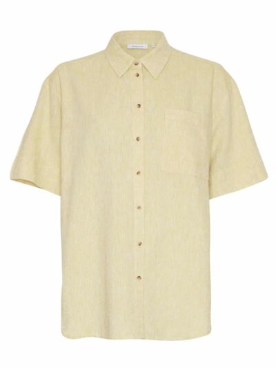 MOSS Copenhagen GOLDEN GREEN MSCHGinia 2/4 Shirt