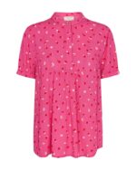 Freequent Carmine Rose w. Lollipop BLOUSE | FQHELINE-BLOUSE