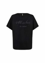 Soyaconcept BLACK T-SHIRT JE | SC-BANU 147