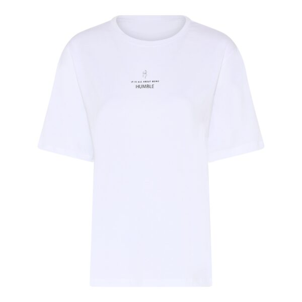 Humble White Ladies t-shirt | EchoHbs t-shirt