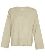 MOSS Copenhagen OATMEAL MELANGE MSCHOdanna Rachelle Pullover