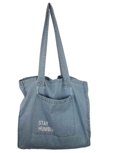 Humble Light denim Shopping bag | FineHbs shopper
