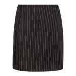 é Liberté BLACK PINSTRIPE DIBBY-MINI-SKIRT