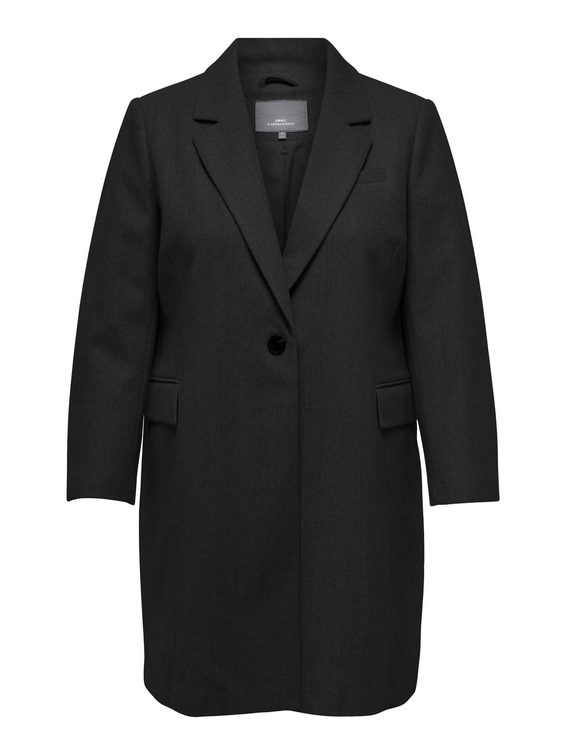 Black | Outerwear COAT by OTW LIFE Carmakoma lene CARNANCY ONLY