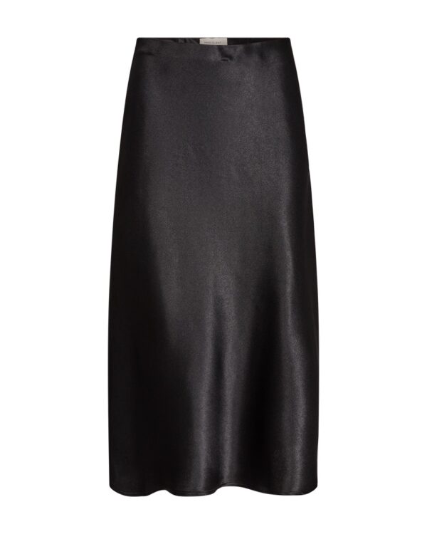 Freequent Black SKIRT | FQSATIN-SKIRT