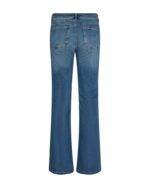 freequent FQHARLOW-JE-KICK-Stone-Blue 5 pocket flared legged jeans