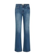 freequent FQHARLOW-JE-KICK-Stone-Blue 5 pocket flared legged jeans