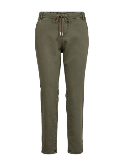 Freequent groenne bukser QMARVIN-PANTS-Dusty-Olive