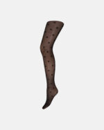 DECOY tights clover 30 denier sorte strømpebukser