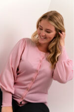 Kaffe curve KClazzy Knit Cardigan Pink Mist