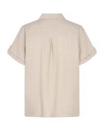 Freequent sandfarvet skjortebluse FQLAVA-SH-SS sand melange