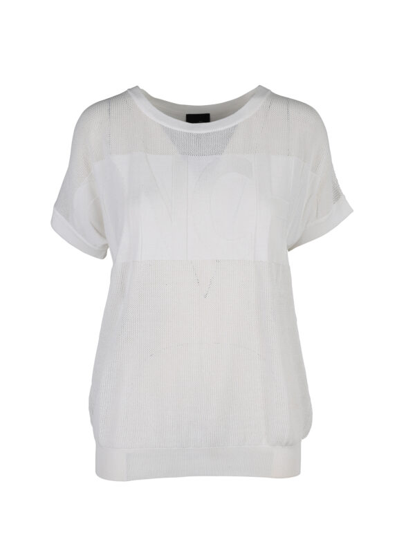 Nü creme Topsy Top hvid t-shirt