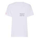 Humble hvid t-shirt med tekst GILLIANHBS T-SHIRT white