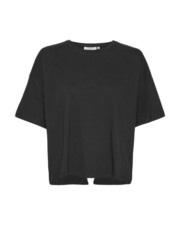 Moss copenhagen sort t-shirt MSCHAirin Logan Tee black