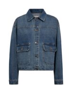 Freequent Medium Blue Denim INDOOR JACKETS | FQENNY-JACKET