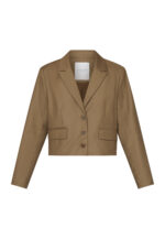 Sisters Point brun blazer VILSA-BL Taupe snydelommer