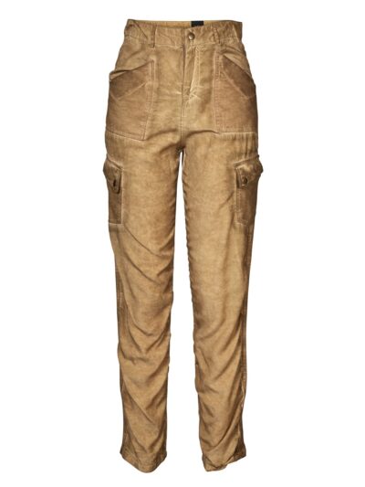 brune bukser med lommer NÜ Ochre Verona Trousers