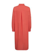 Freequent Hot Coral DRESS | FQLAVA-SH-DR